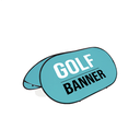 Golf Banner 200x100cm