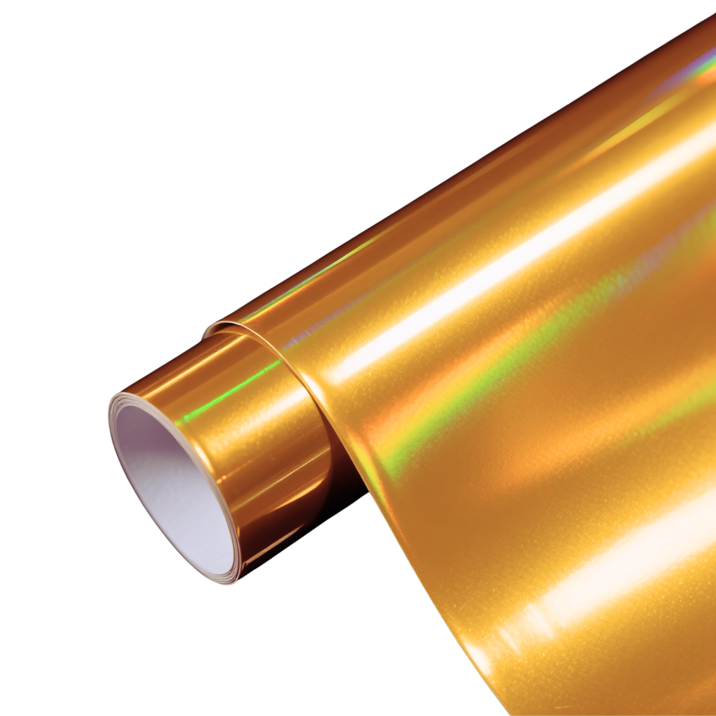 [307.1] ML Vinyl Holografico Dorado 1,27m