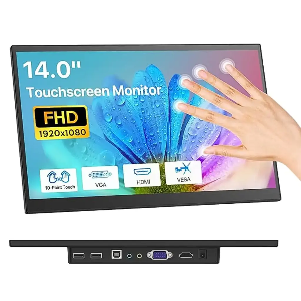 Monitor táctil de 15.6 pulgadas