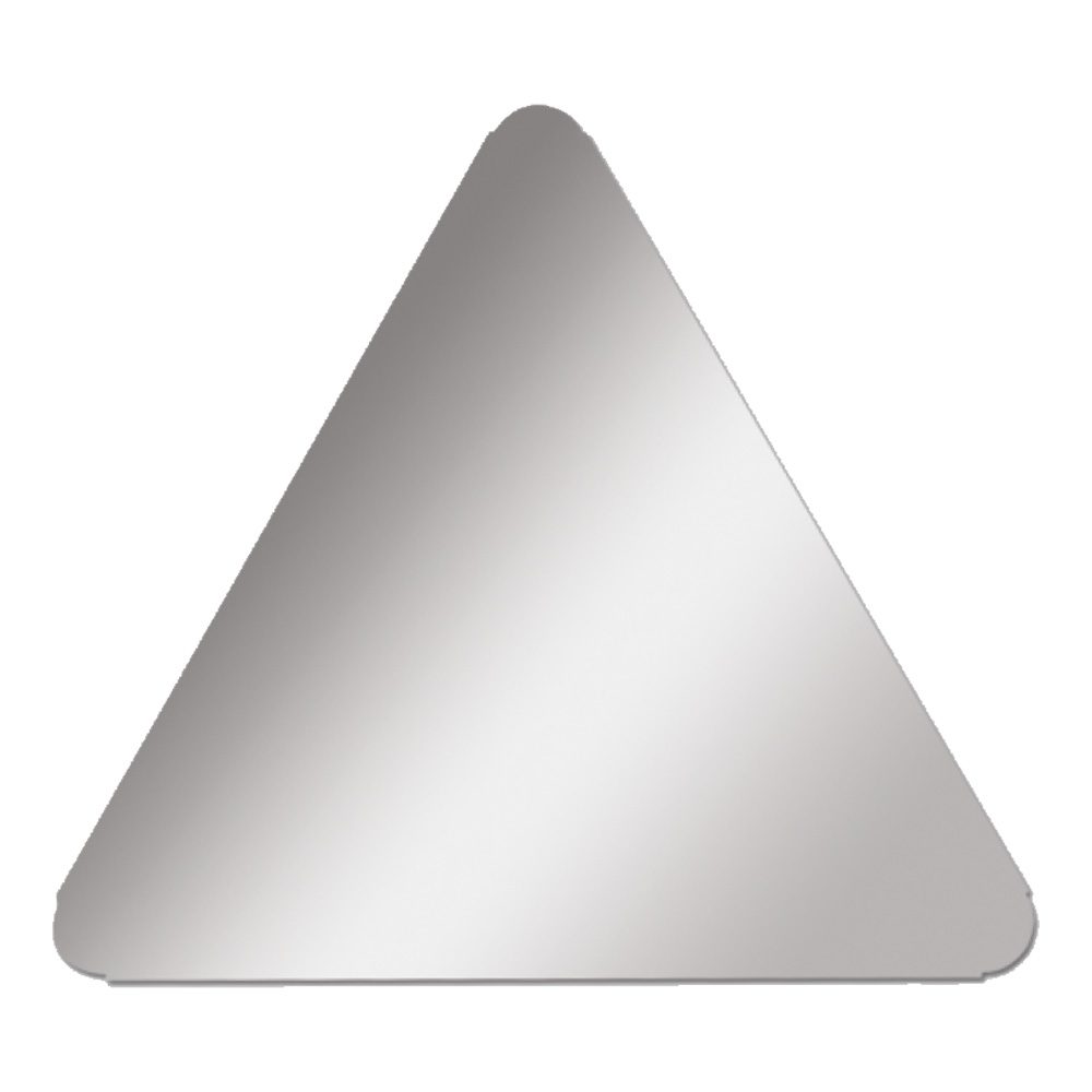 Placa Triangular de Aluminio Anodizado (60cm)
