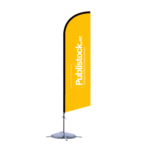 Bandera Tipo Cruz Medium 3.40m